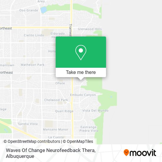 Waves Of Change Neurofeedback Thera map
