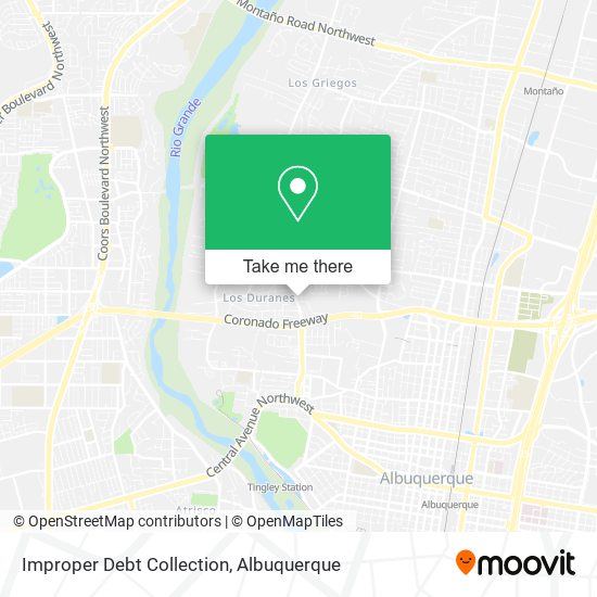 Improper Debt Collection map
