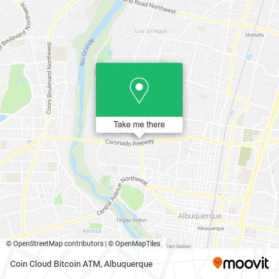 Coin Cloud Bitcoin ATM map