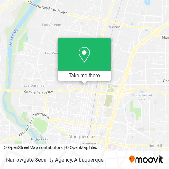 Mapa de Narrowgate Security Agency