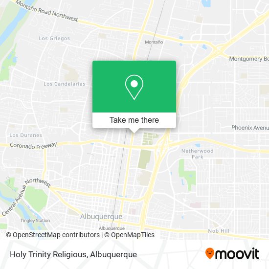 Holy Trinity Religious map