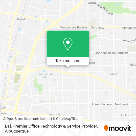 Dsi, Premier Office Technology & Service Provider map