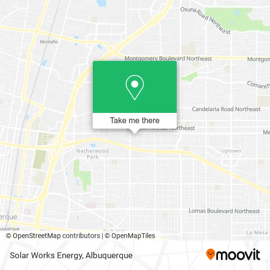 Solar Works Energy map