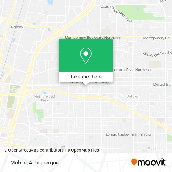 T-Mobile map