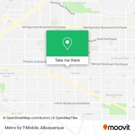 Metro by T-Mobile map