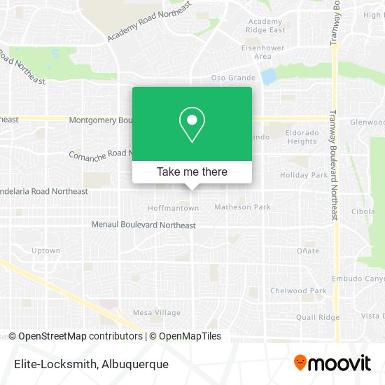 Elite-Locksmith map