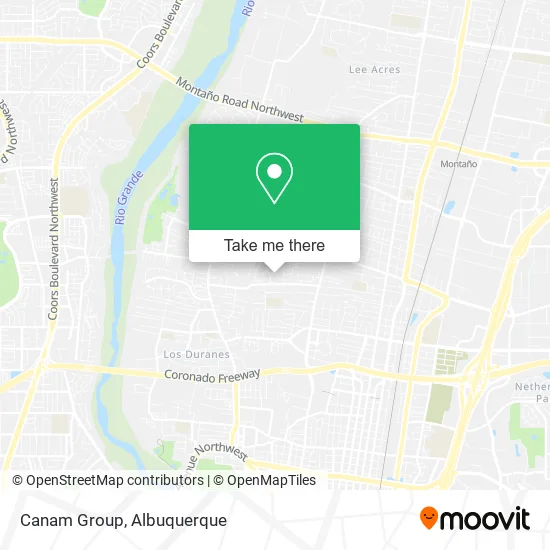 Canam Group map