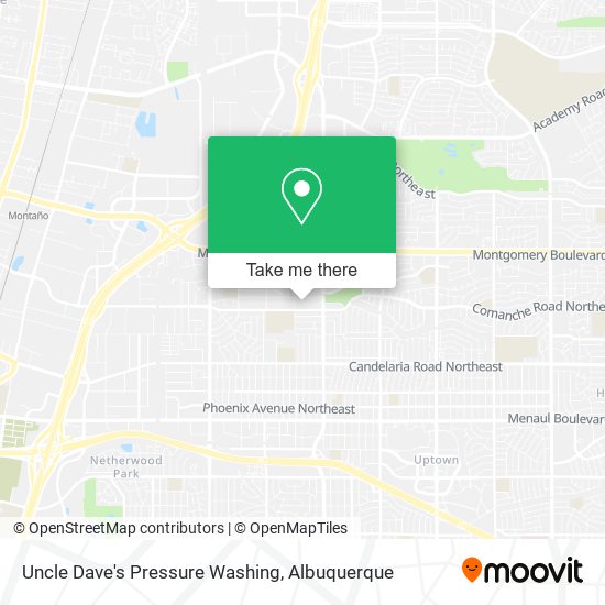 Mapa de Uncle Dave's Pressure Washing