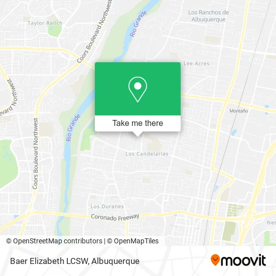 Baer Elizabeth LCSW map