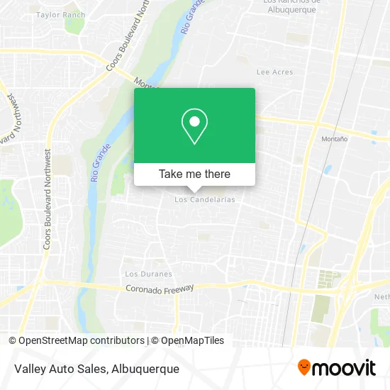 Valley Auto Sales map