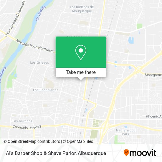 Al's Barber Shop & Shave Parlor map