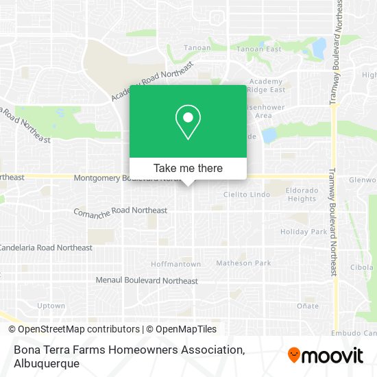 Bona Terra Farms Homeowners Association map