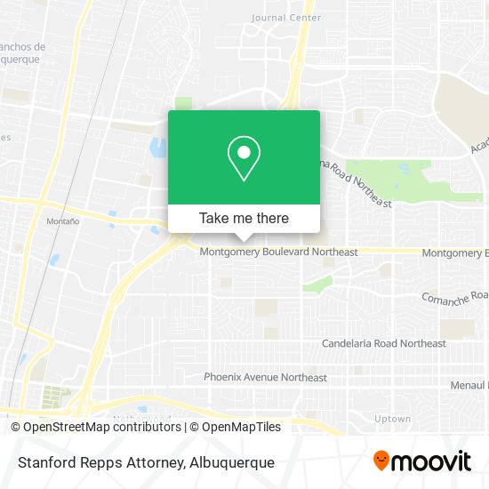 Mapa de Stanford Repps Attorney