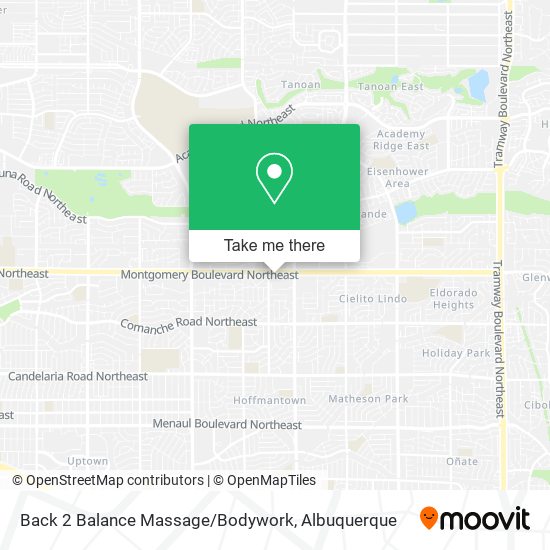 Back 2 Balance Massage / Bodywork map