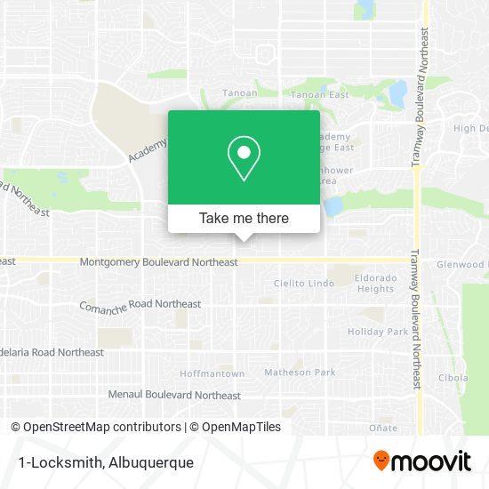 1-Locksmith map