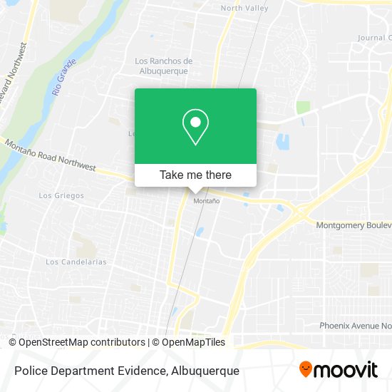 Mapa de Police Department Evidence