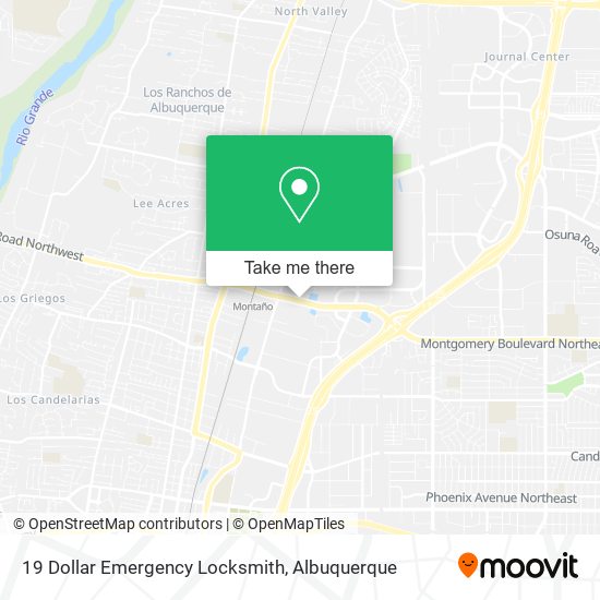 19 Dollar Emergency Locksmith map