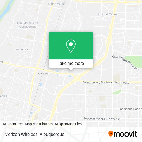 Verizon Wireless map