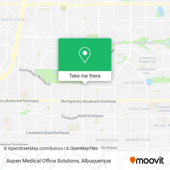 Aspen Medical Office Solutions map