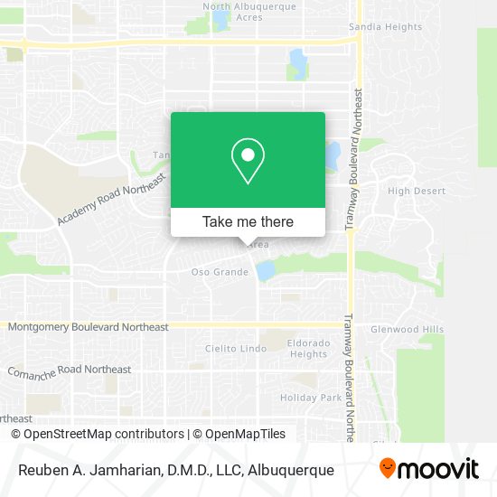 Reuben A. Jamharian, D.M.D., LLC map