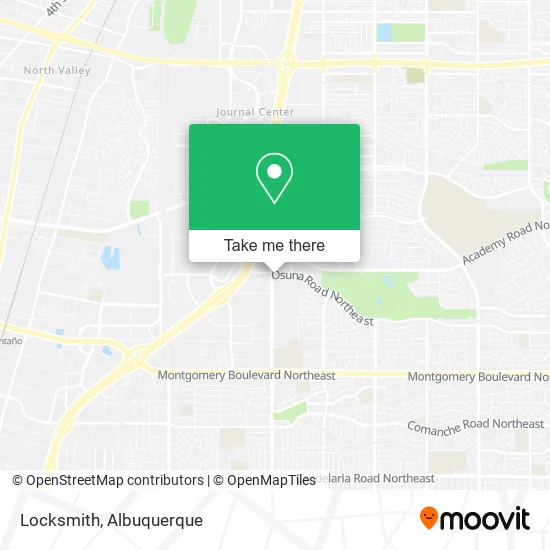 Locksmith map