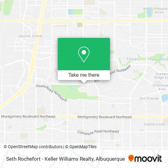 Mapa de Seth Rochefort - Keller Williams Realty