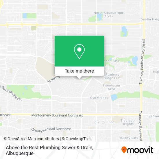 Mapa de Above the Rest Plumbing Sewer & Drain