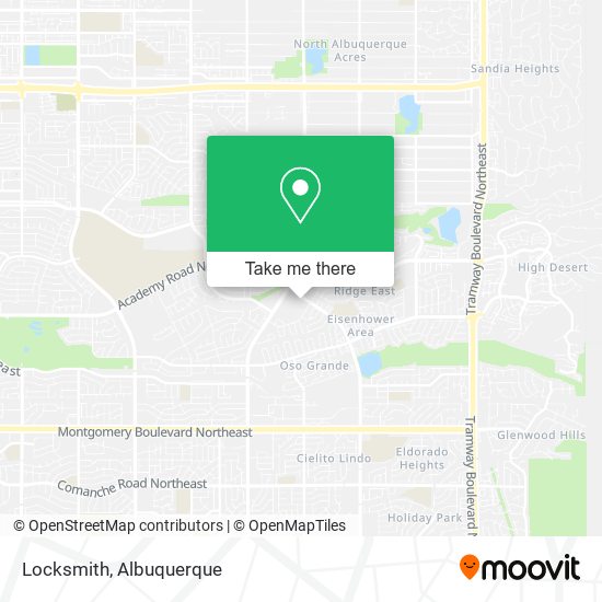 Locksmith map