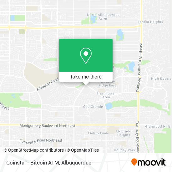 Coinstar - Bitcoin ATM map