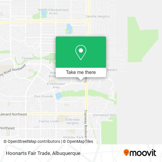 Hoonarts Fair Trade map