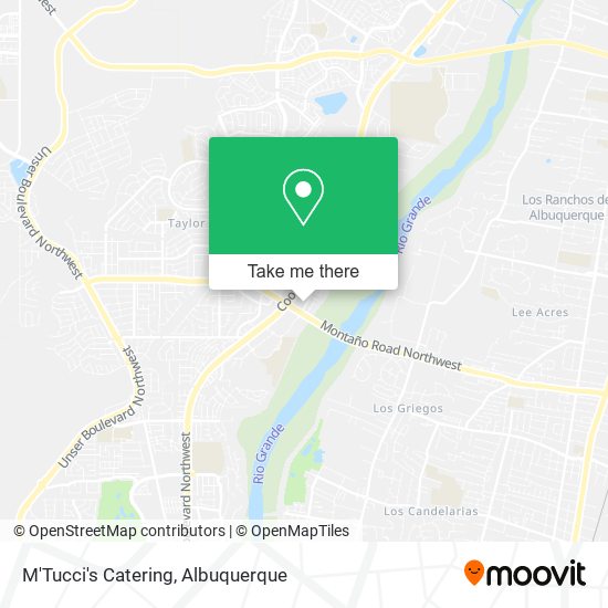 M'Tucci's Catering map