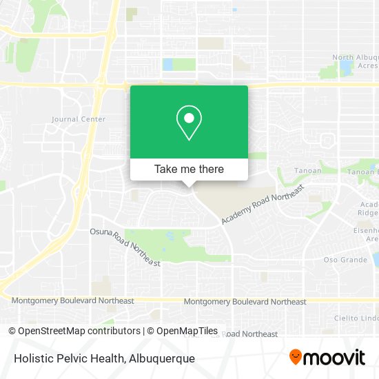 Holistic Pelvic Health map