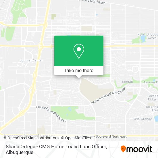 Mapa de Sharla Ortega - CMG Home Loans Loan Officer