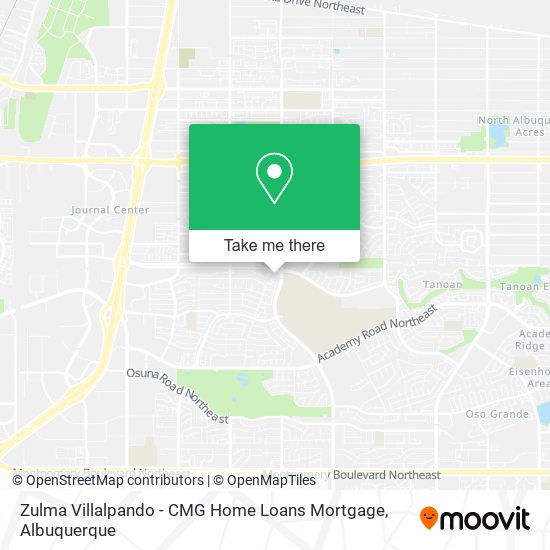 Zulma Villalpando - CMG Home Loans Mortgage map