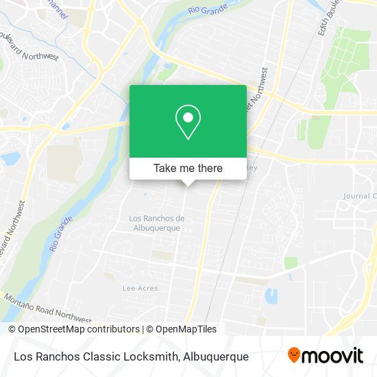 Mapa de Los Ranchos Classic Locksmith