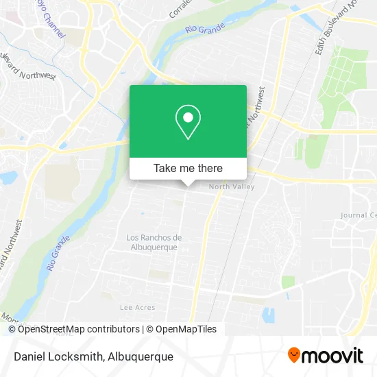 Daniel Locksmith map