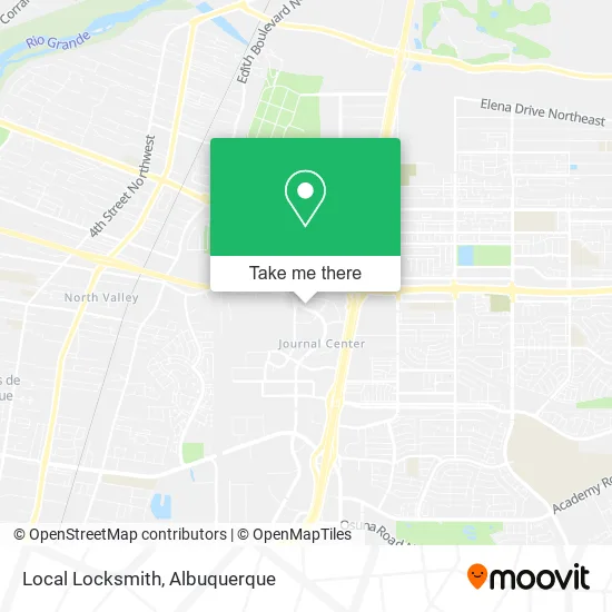 Local Locksmith map