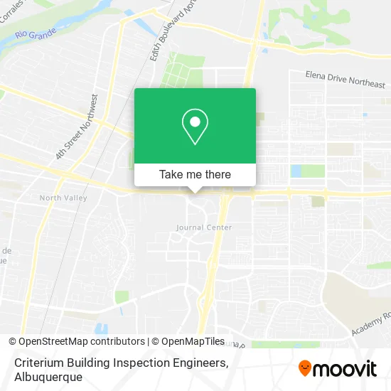 Criterium Building Inspection Engineers map