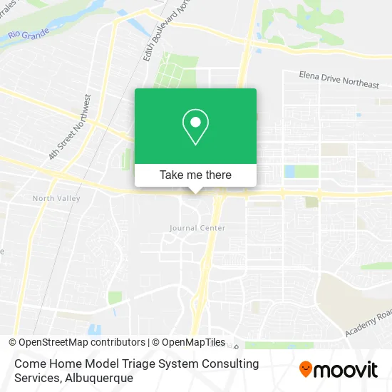 Come Home Model Triage System Consulting Services map
