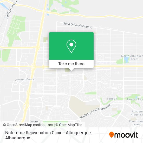 Nufemme Rejuvenation Clinic - Albuquerque map