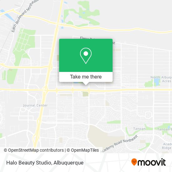 Halo Beauty Studio map