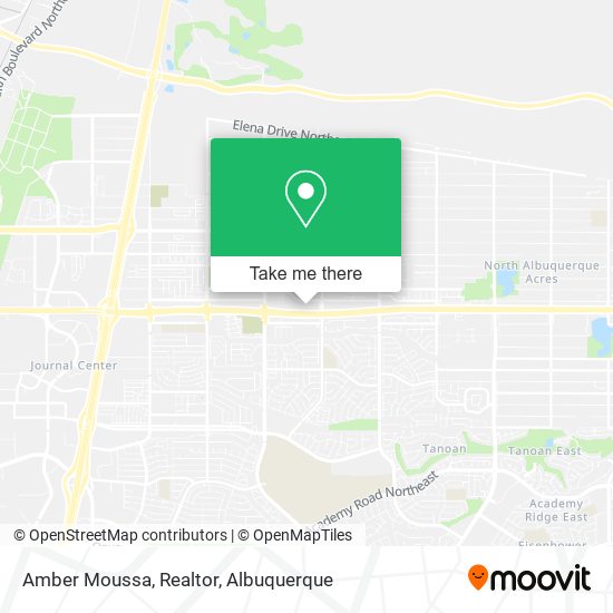 Amber Moussa, Realtor map