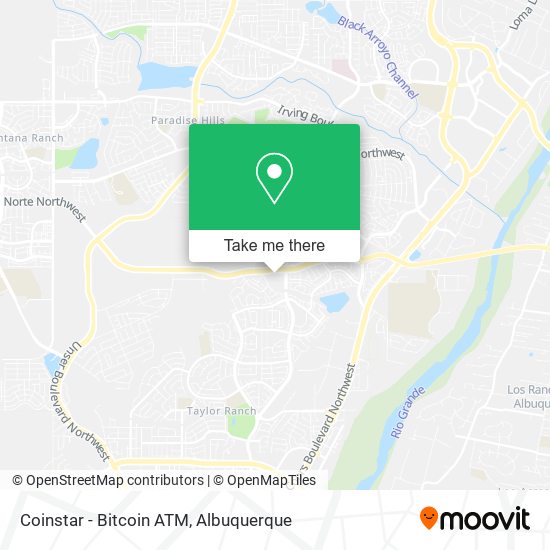 Coinstar - Bitcoin ATM map