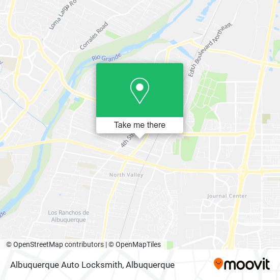 Mapa de Albuquerque Auto Locksmith