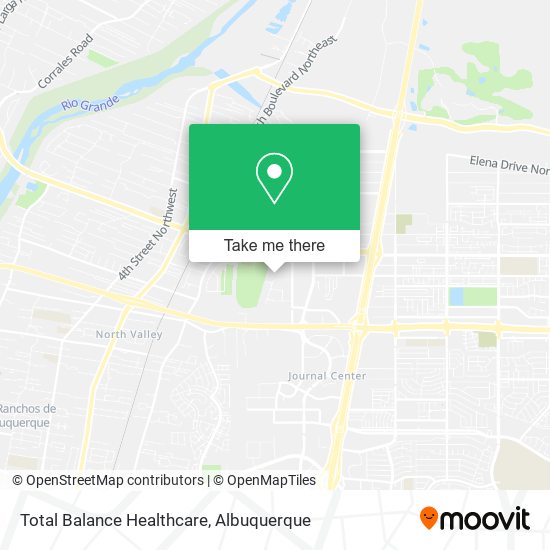 Total Balance Healthcare map