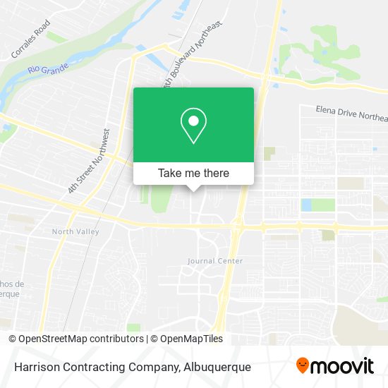 Harrison Contracting Company map
