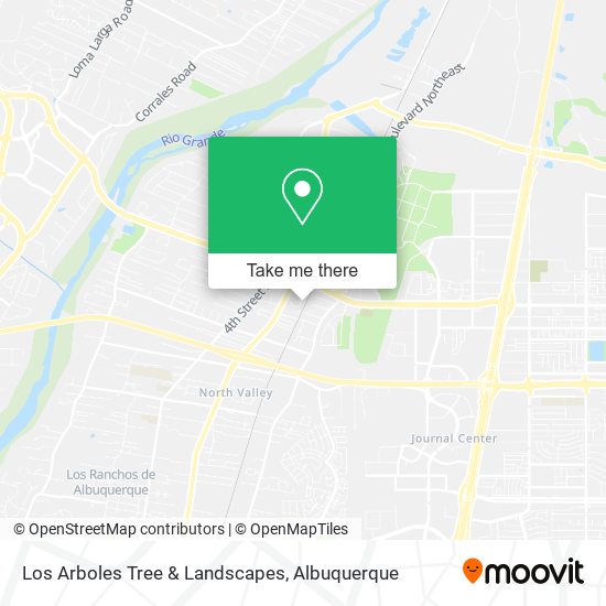 Los Arboles Tree & Landscapes map