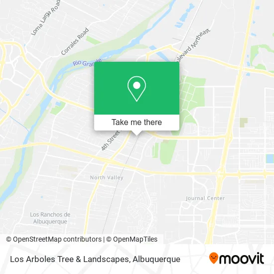 Mapa de Los Arboles Tree & Landscapes