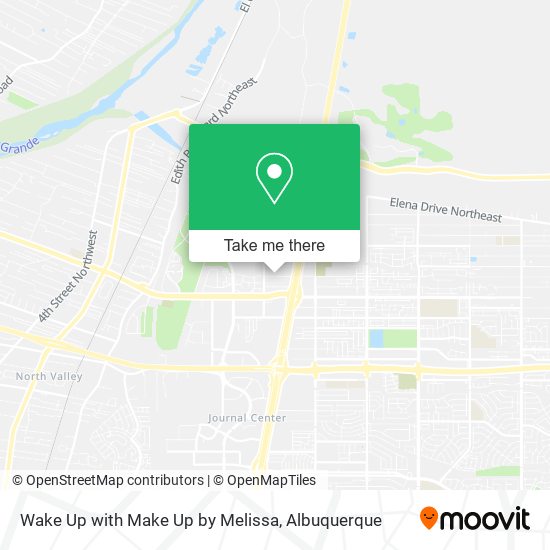 Wake Up with Make Up by Melissa map