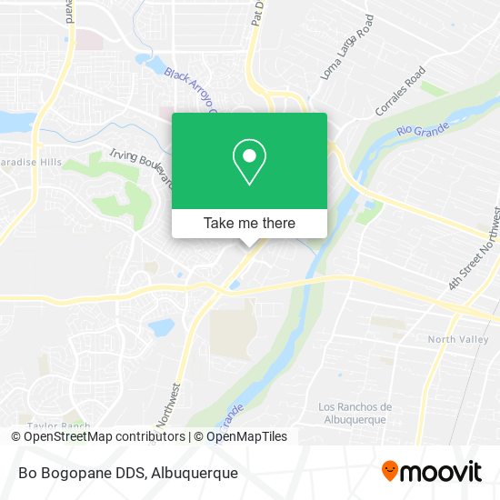 Bo Bogopane DDS map